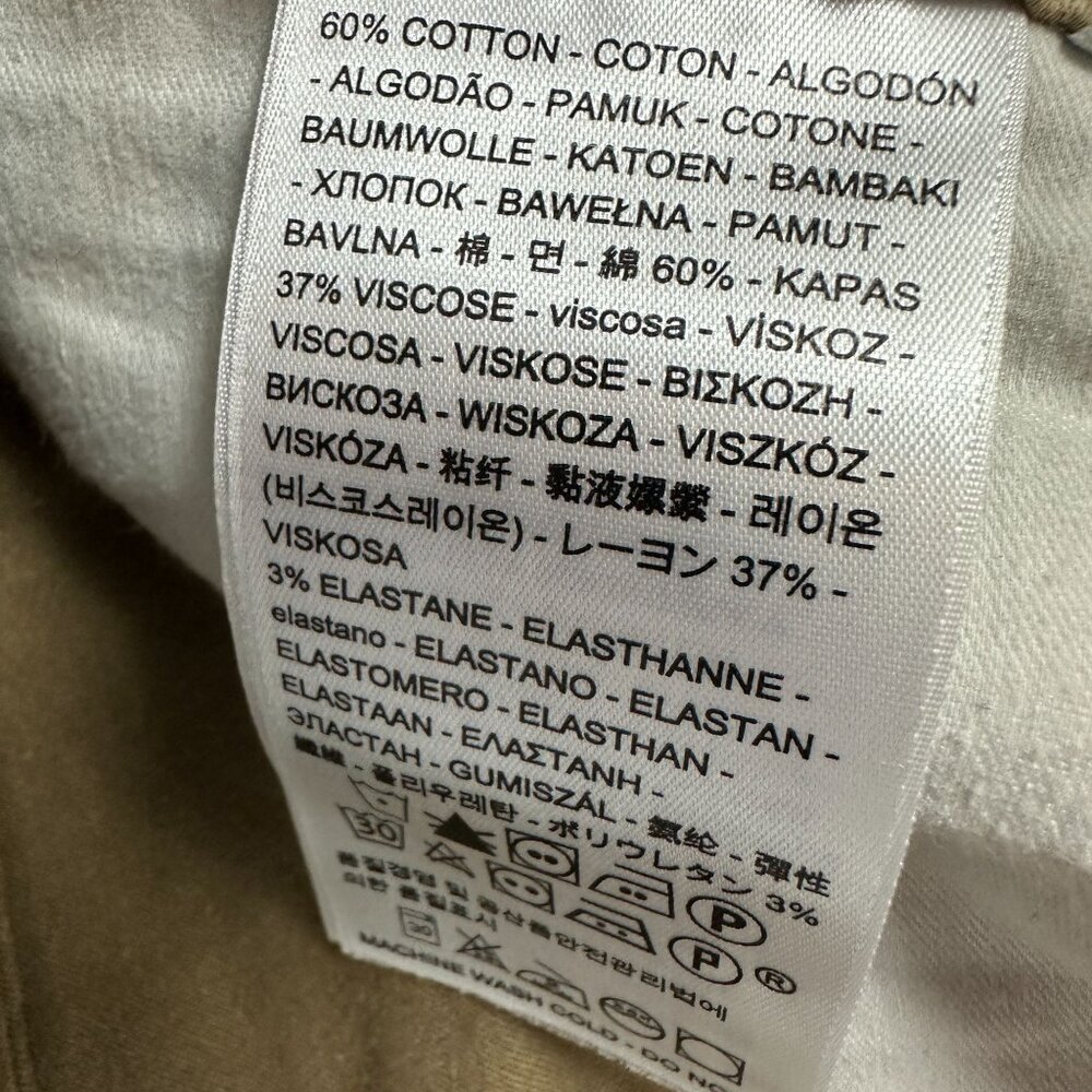 Levis 311 Shaping Skinny Jeans Womens Size 29 Tan Cotton Blend - Picture 5 of 8